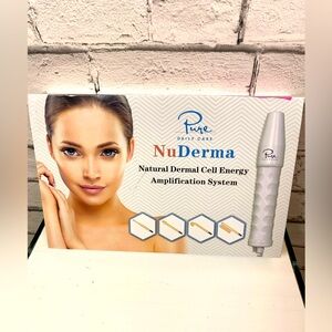 NuDerma Skin Therapy Wand – Neon, Anti-Aging, Wrinkle Skincare Therapy Open Box
